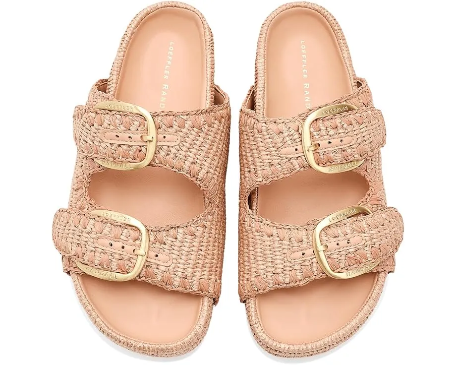 Сандалии Loeffler Randall Nico с двумя ремешками и минималистичным дизайном