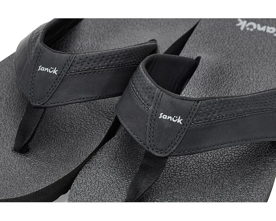 Сандалии Sanuk Beer Cozy Iv с перфорированным верхом и стелькой Yoga Mat