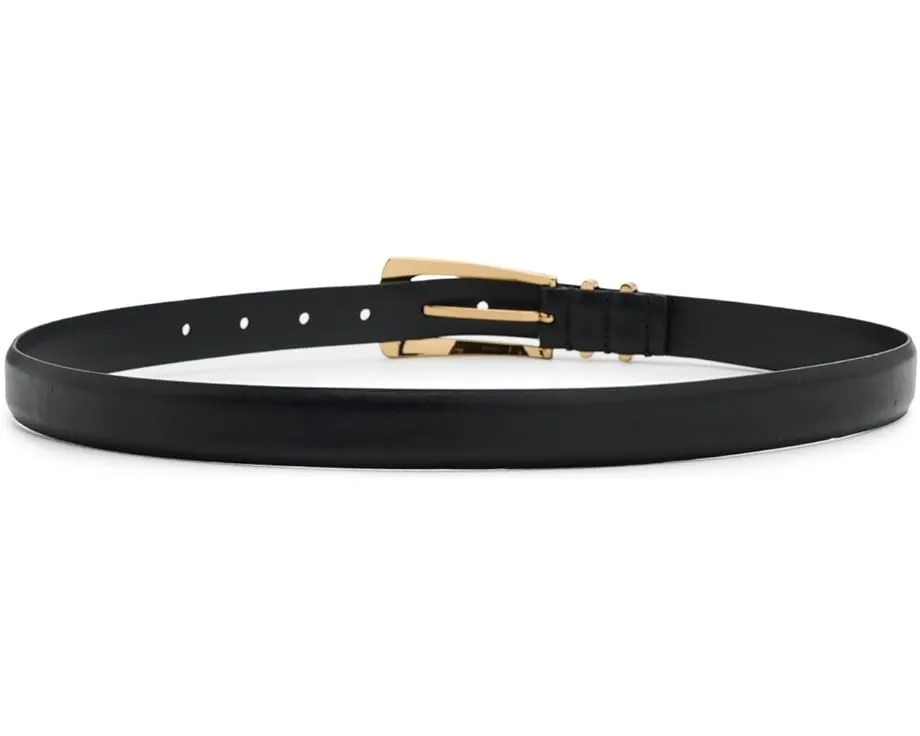 Кожаный ремень Madewell с удлиненной пряжкой