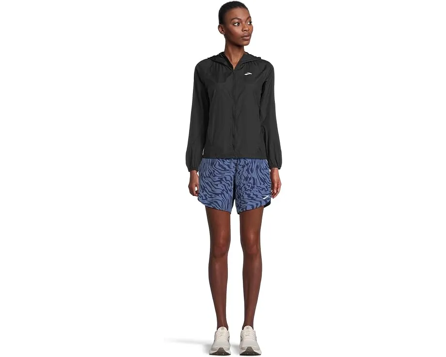 Складная куртка Brooks Canopy Packable Jacket с экологичным водоотталкивающим покрытием