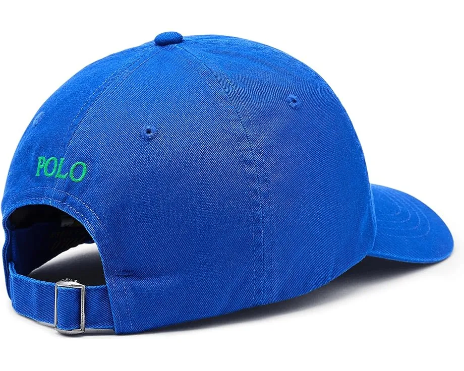 Polo Ralph Lauren The Iconic Cotton Chino Ball Cap из хлопка с вышитым пони