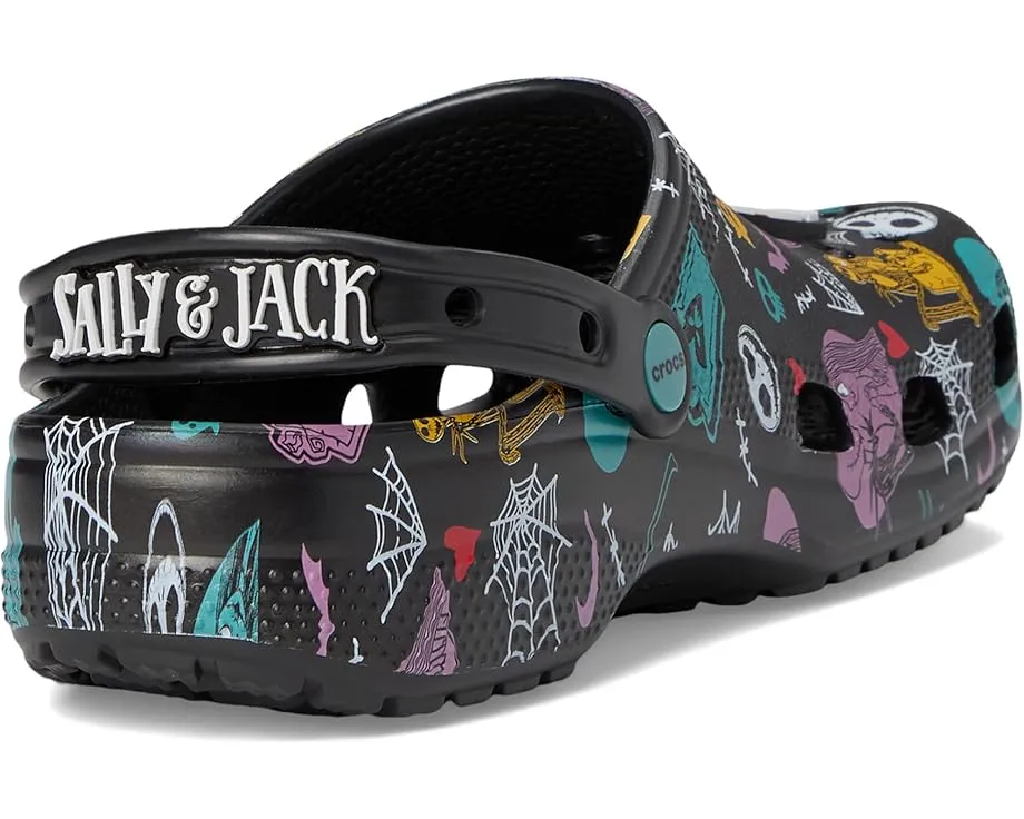 Клоги Crocs Jack Skellington с подсветкой по мотивам Кошмара перед Рождеством