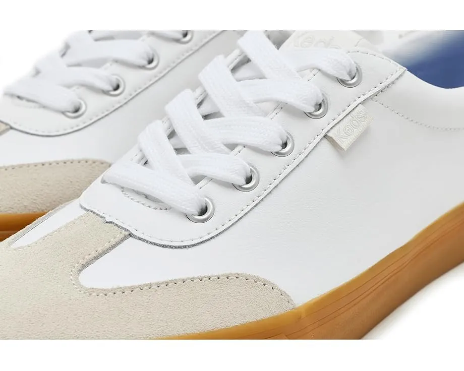 Keds Jump Kick T-Toe кроссовки с Т-образным носком из кожи на шнурках