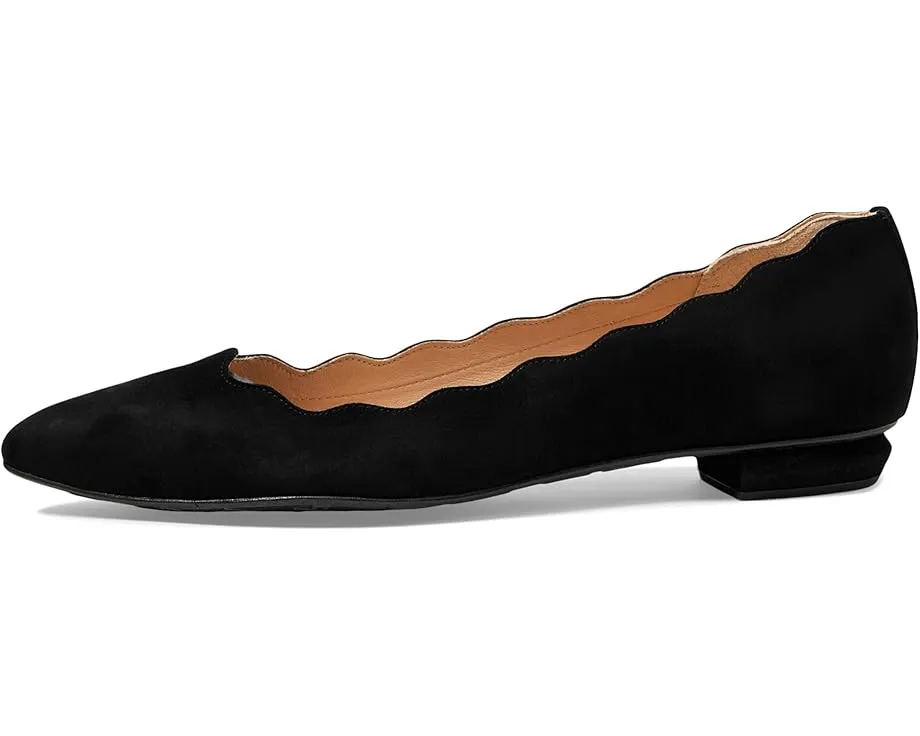 Балетки French Sole Tequila с фестончатым краем и заостренным носком