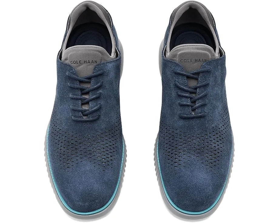 Оксфорды 2.Zerogrand Casual Leather Laser Wing Tip на легкой подошве
