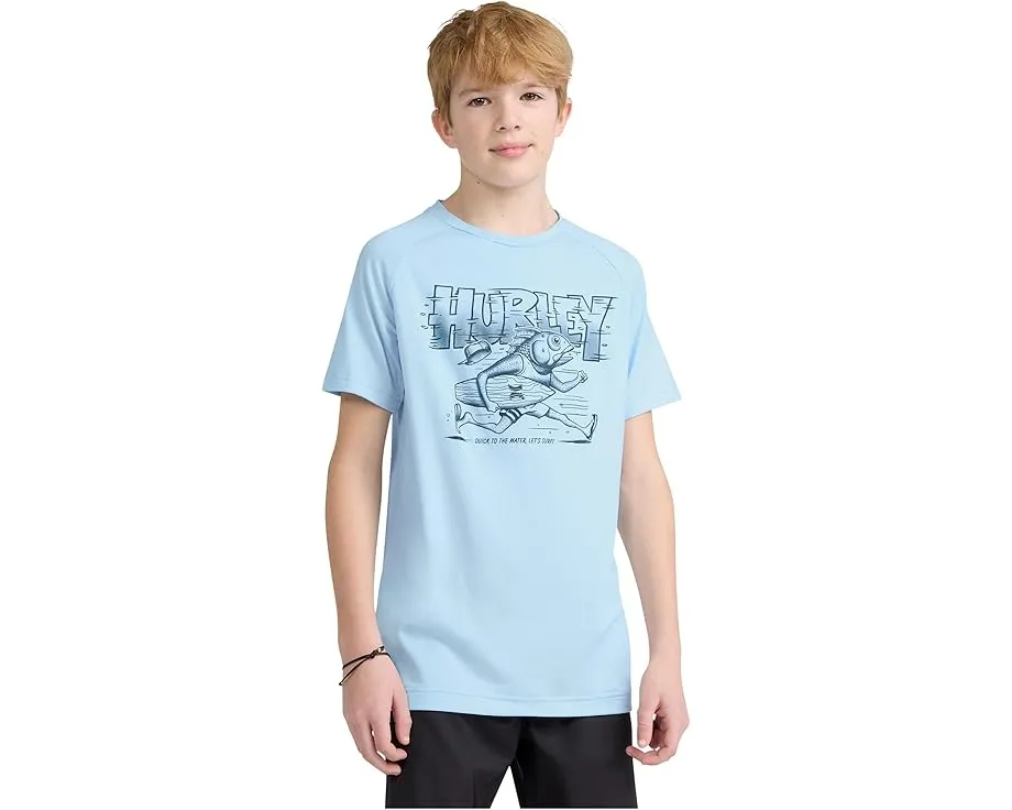 Hurley Kids рашгард Fish Run с защитой UPF 50+ для детей