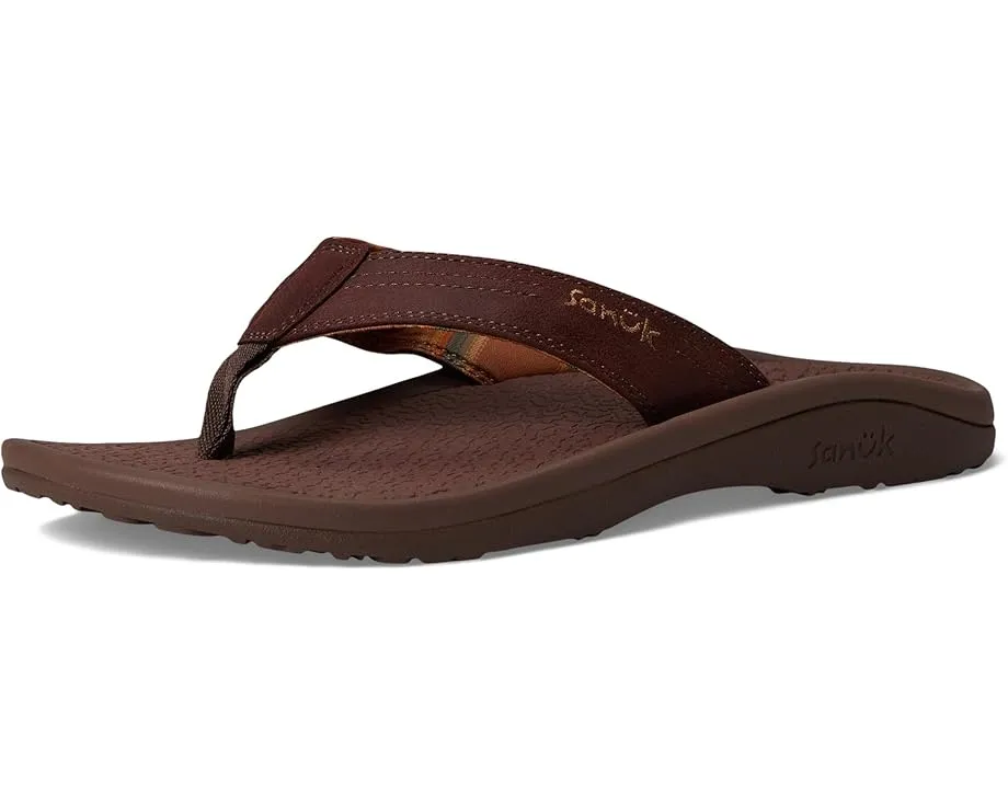 Сандалии Sanuk On The Rocks с быстросохнущим верхом и анатомической поддержкой