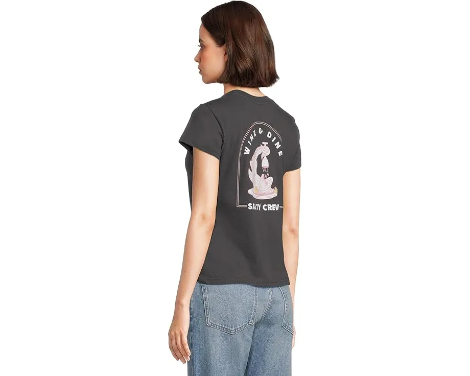 Футболка Wine N Dine Modern с коротким рукавом и принтом