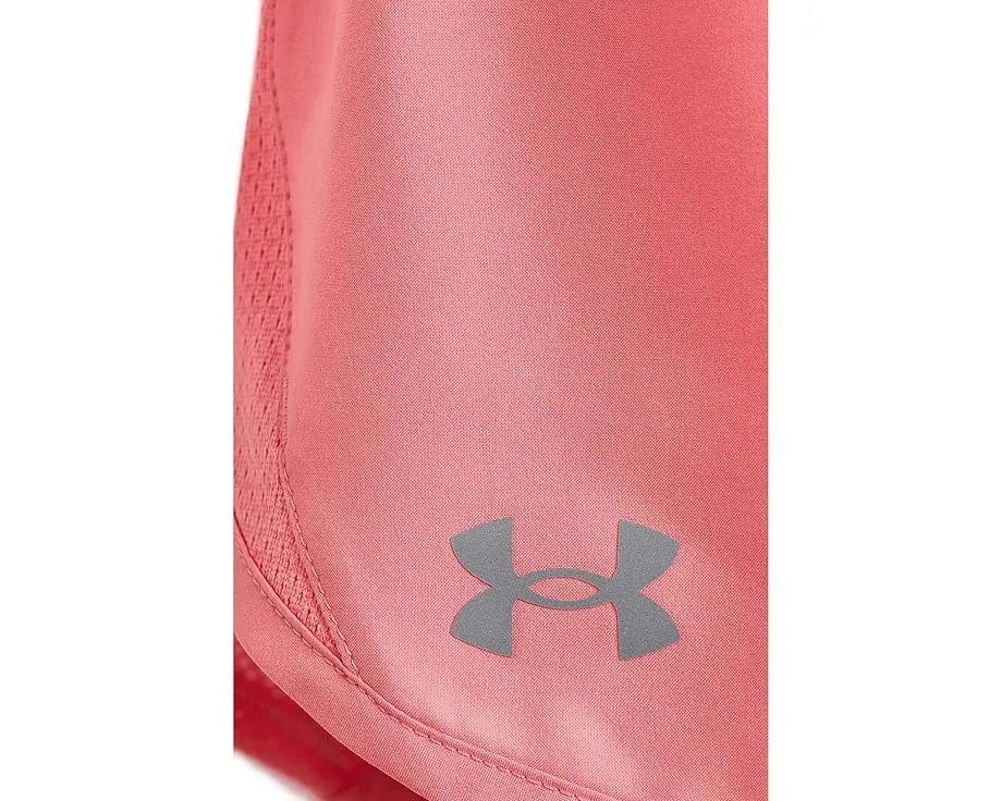 Шорты Under Armour Kids Fly By с встроенными трусиками и сетчатыми вставками