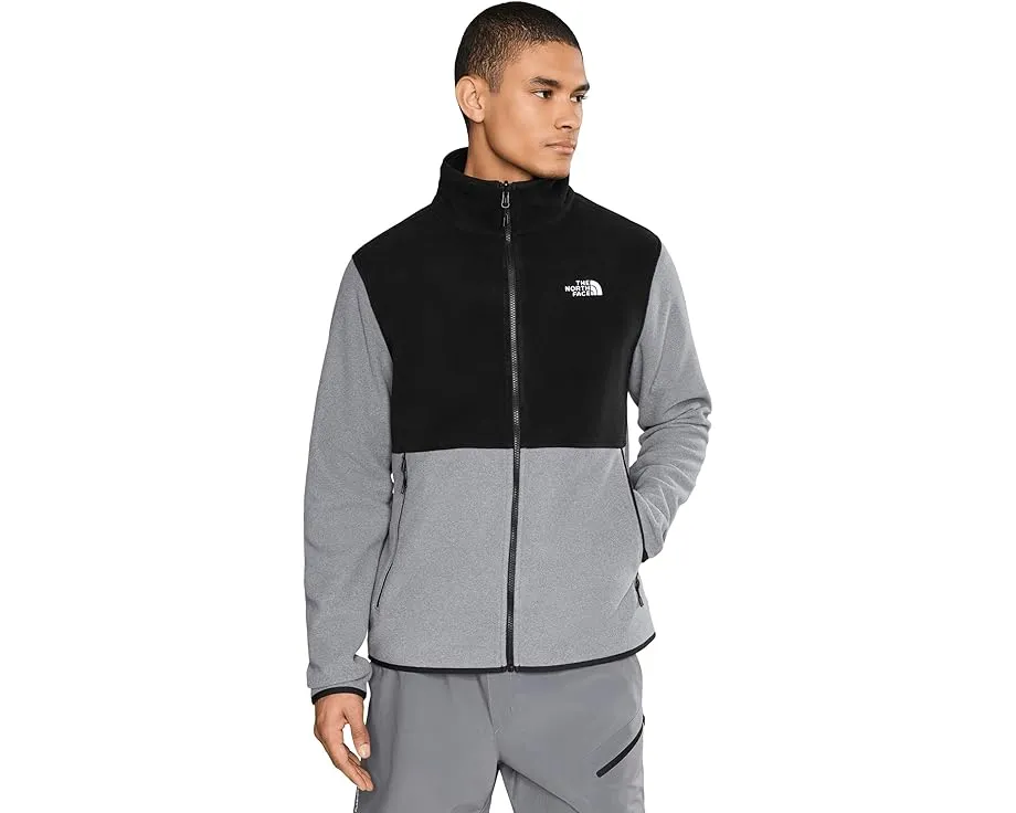 Толстовка The North Face Glacier Fleece Colorblocked в цветном блоке с карманами