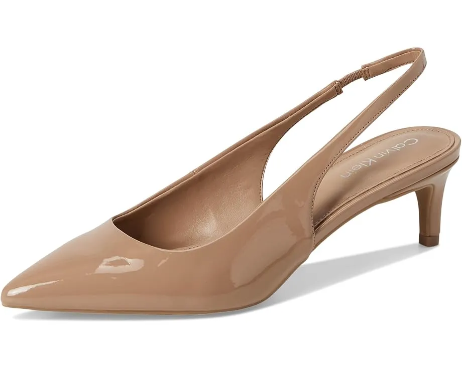 Туфли-лодочки Calvin Klein Dainty на низком каблуке с острым носком