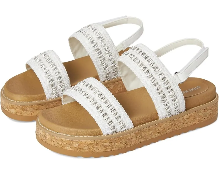 Детские сандалии Steve Madden Kids Buggy на платформе с регулируемым ремешком