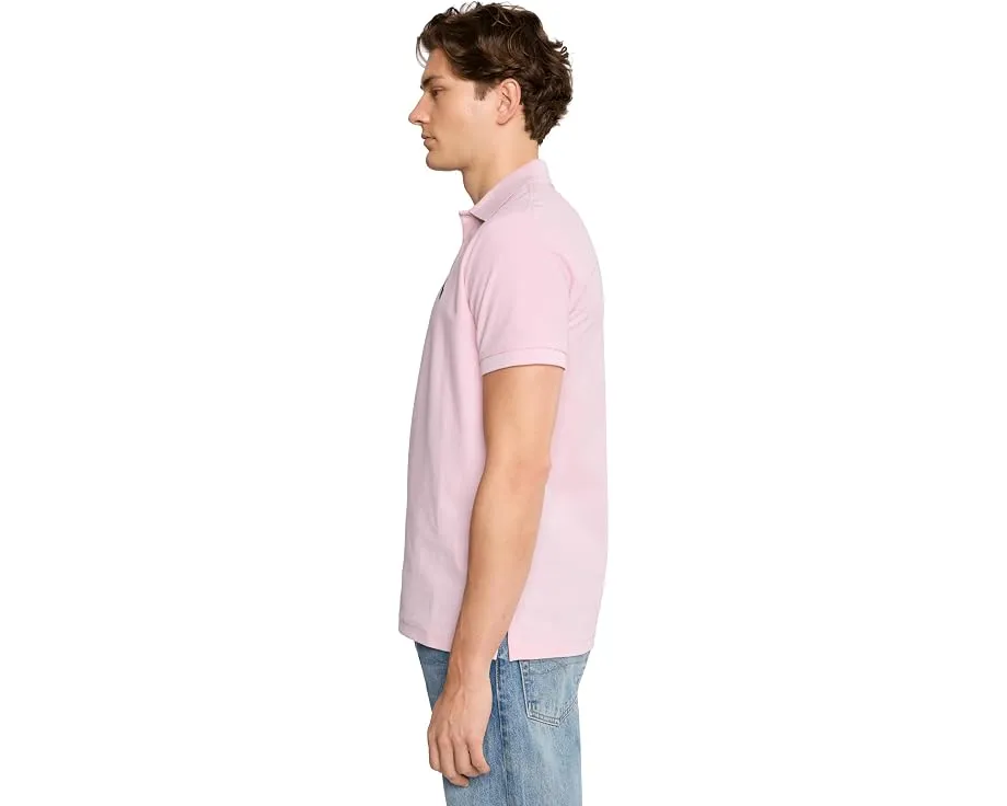 Поло Polo Ralph Lauren с медовой сеткой и зауженным кроем Custom Slim Fit