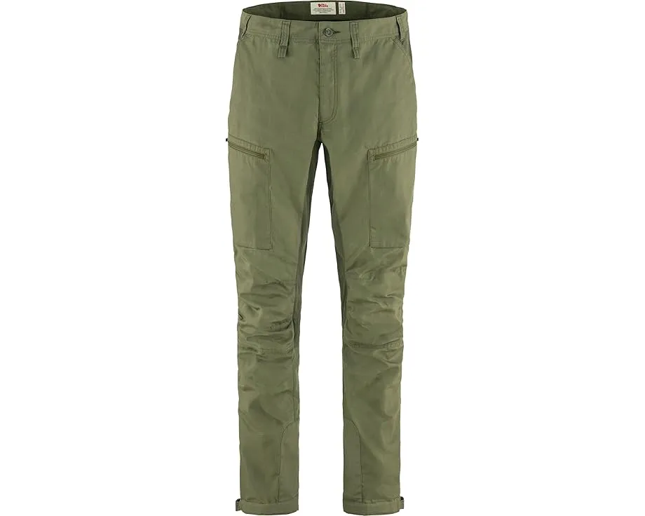 Треккинговые брюки Abisko Lite от Fjällräven из ткани G-1000 Light