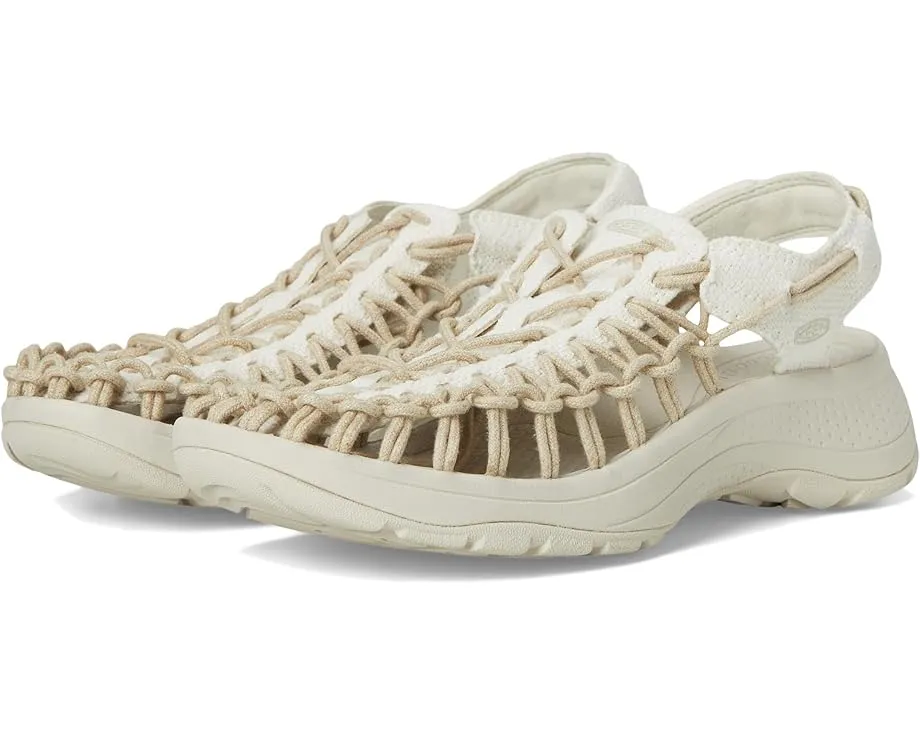 Сандалии KEEN Uneek Astoria Canvas с эластичными шнурками и пеной для амортизации