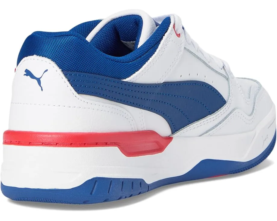 Кроссовки Puma Rebound Layup Lo для детей с ретро дизайном и мягкой стелькой SoftFoam+