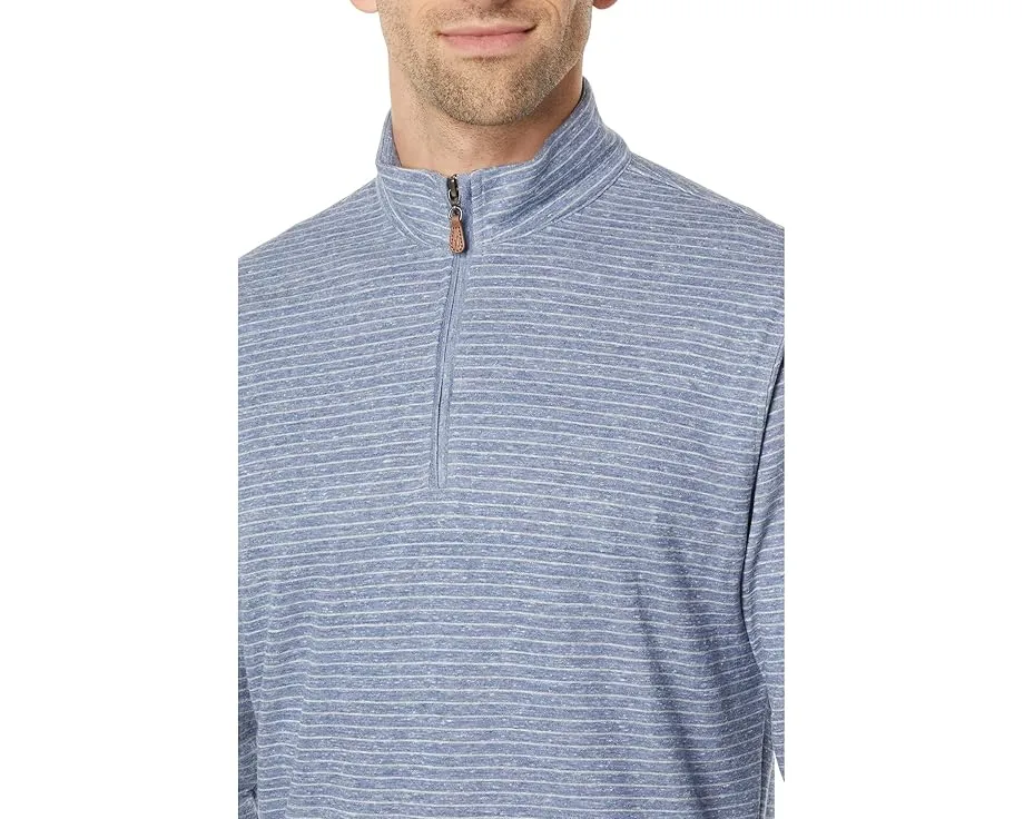 johnnie-O толстовка Skiles Performance 1/4 Zip с воротником