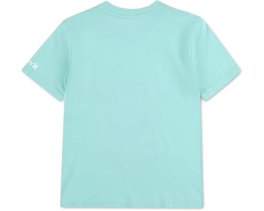 Hurley Kids футболка All Day Vacay с расслабленным пляжным принтом