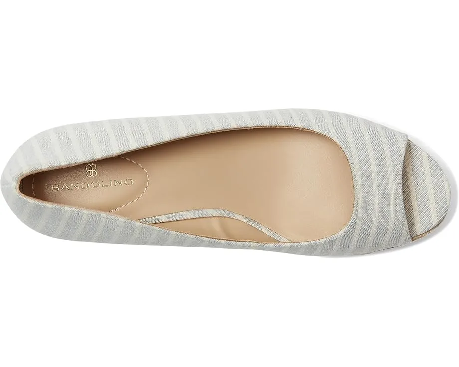 Эспадрильи на танкетке с открытым носком и джутовой подошвой Bandolino Nuri 7