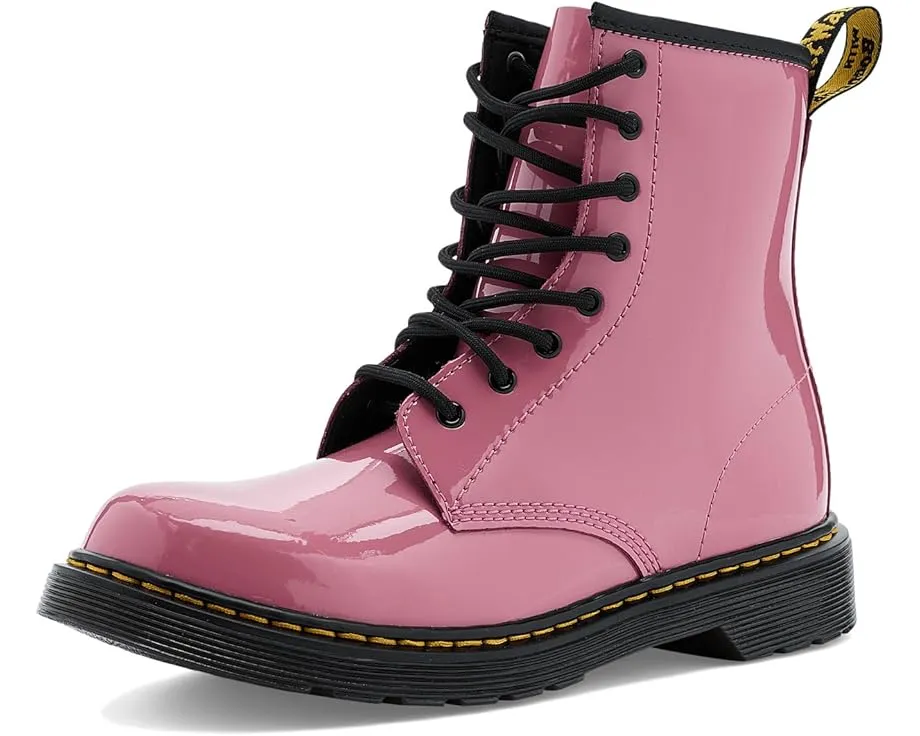 Dr. Martens детские ботинки 1460 Y из гладкой кожи на молнии