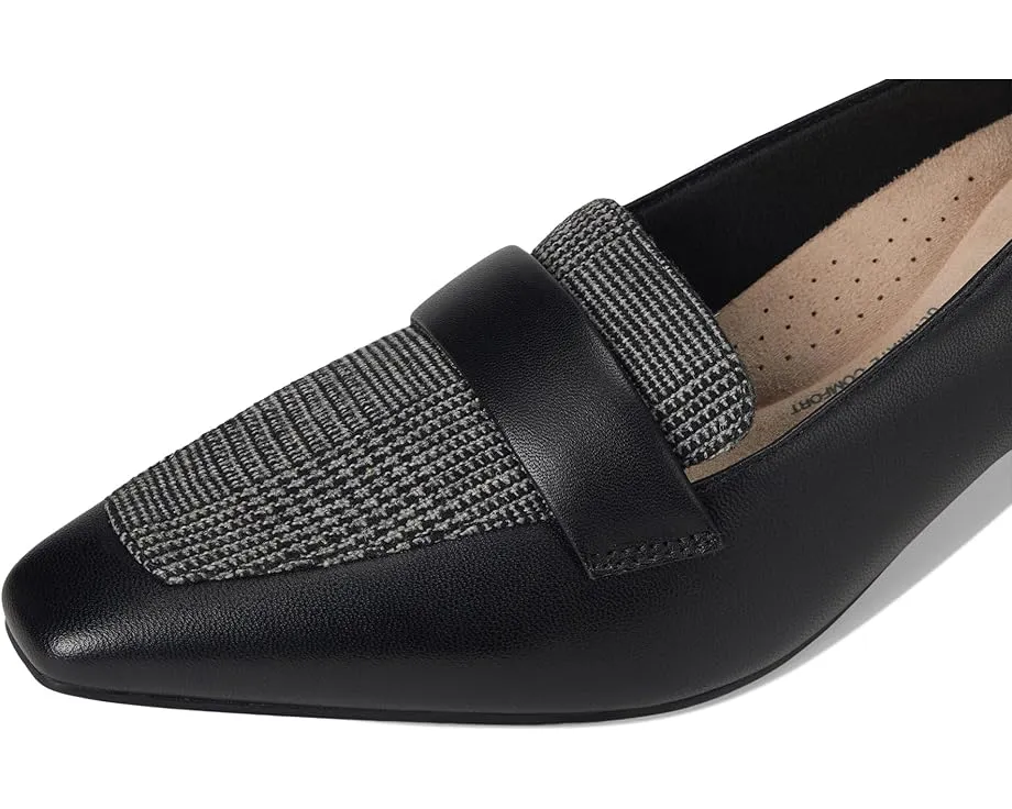 Лоферы Clarks Scarlyt Mabel с квадратным носком и каблуком kitten heel