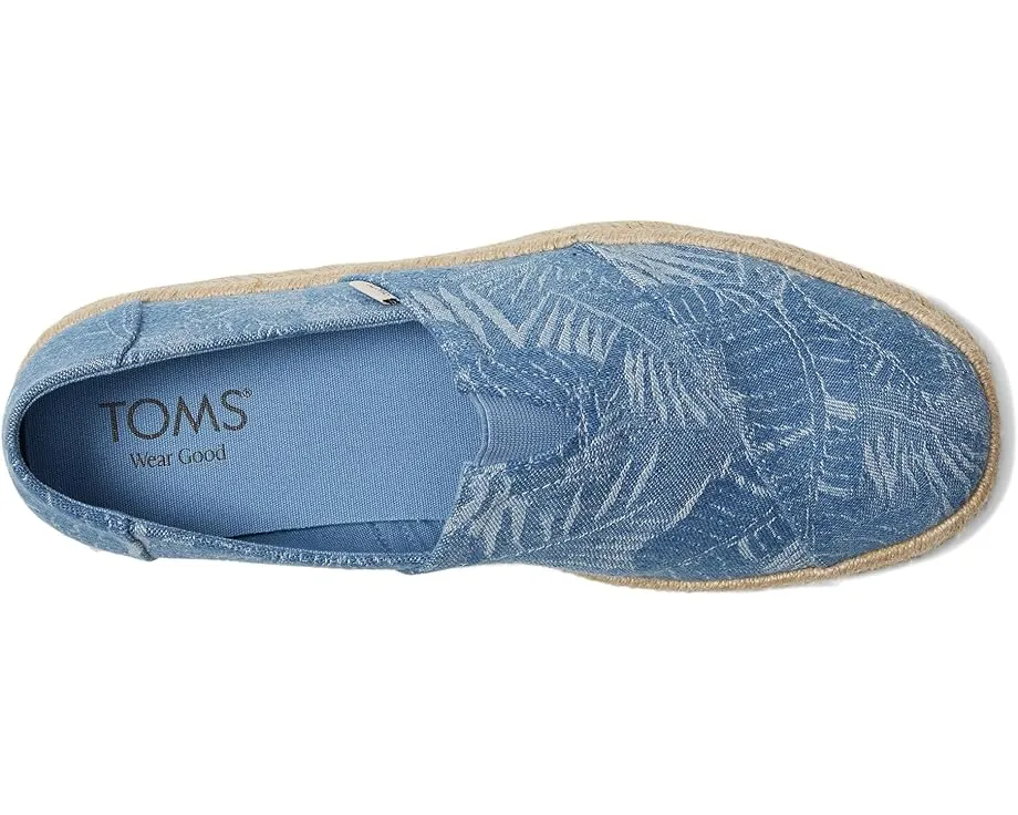 Слипоны TOMS Alpargata Rope 2.0 с оплеткой по подошве
