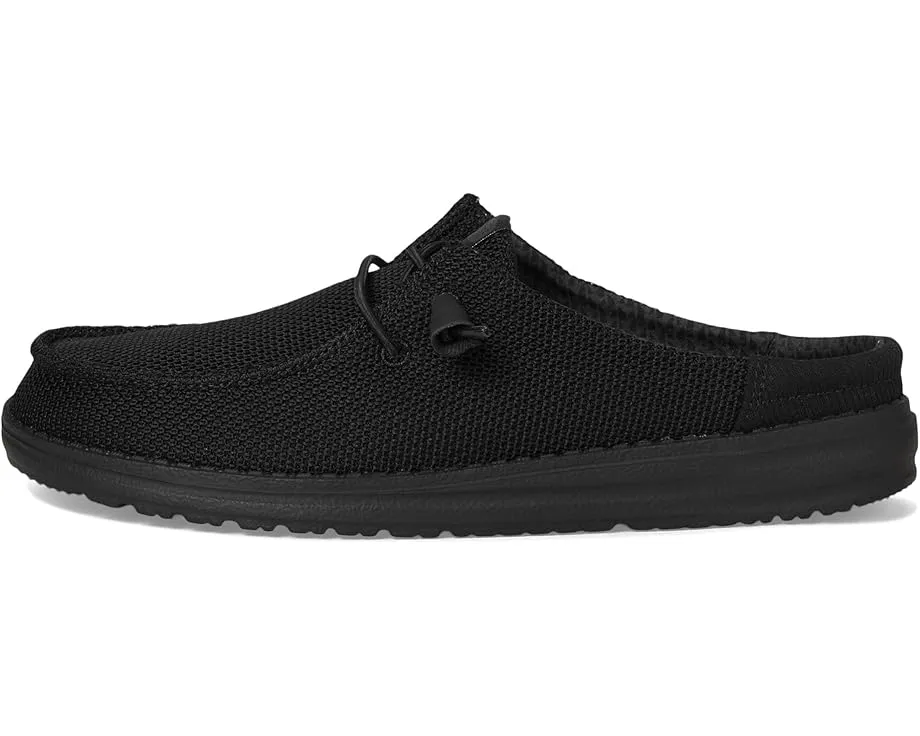 Кроссовки Hey Dude Wendy Slip Stretch Sox с искусственной кожей и круглым носком