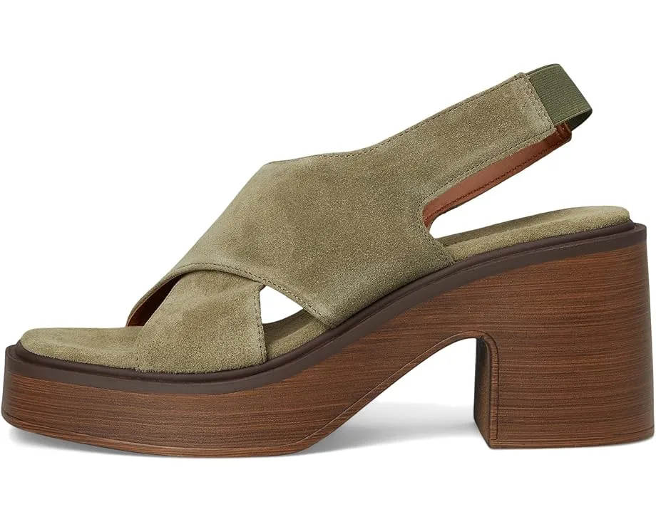 Сабо Cora Platform на платформе с ремешками из замши от Free People