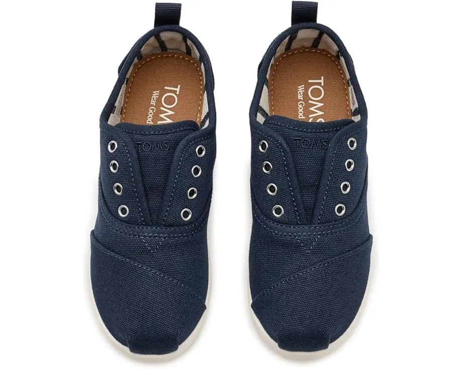 Кроссовки TOMS Kids Cordones Plus для детей с хлопковым верхом и подошвой ТПУ