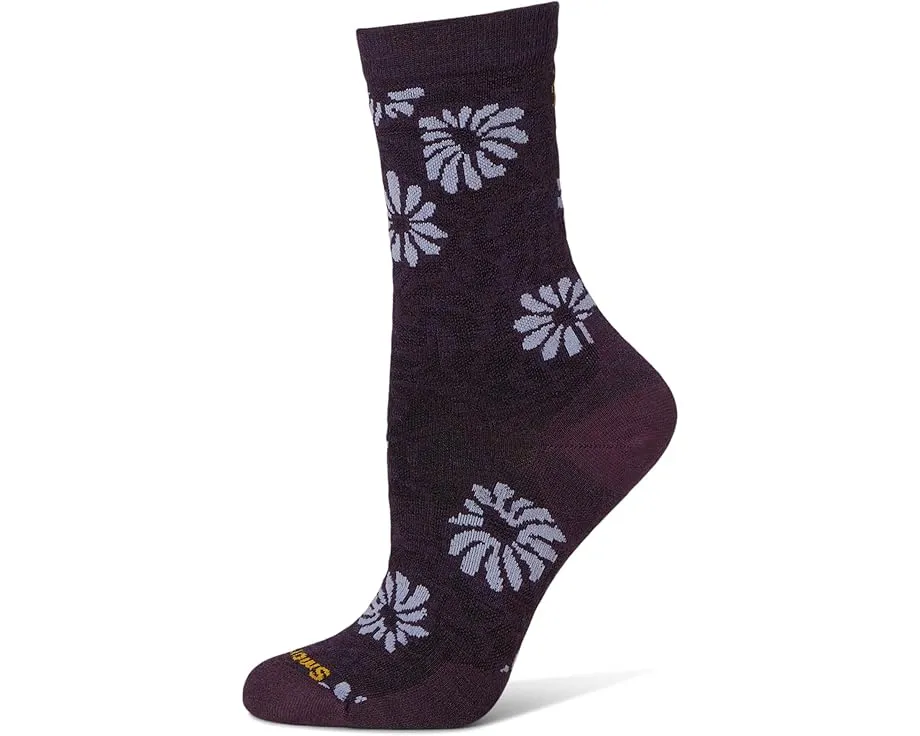 Носки Smartwool Everyday Floral Crew с поддерживающей аркой из шерсти мериноса