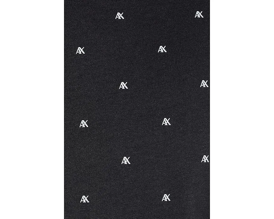 Поло Armani Exchange с логотипом All Over из хлопка пике в классическом крое