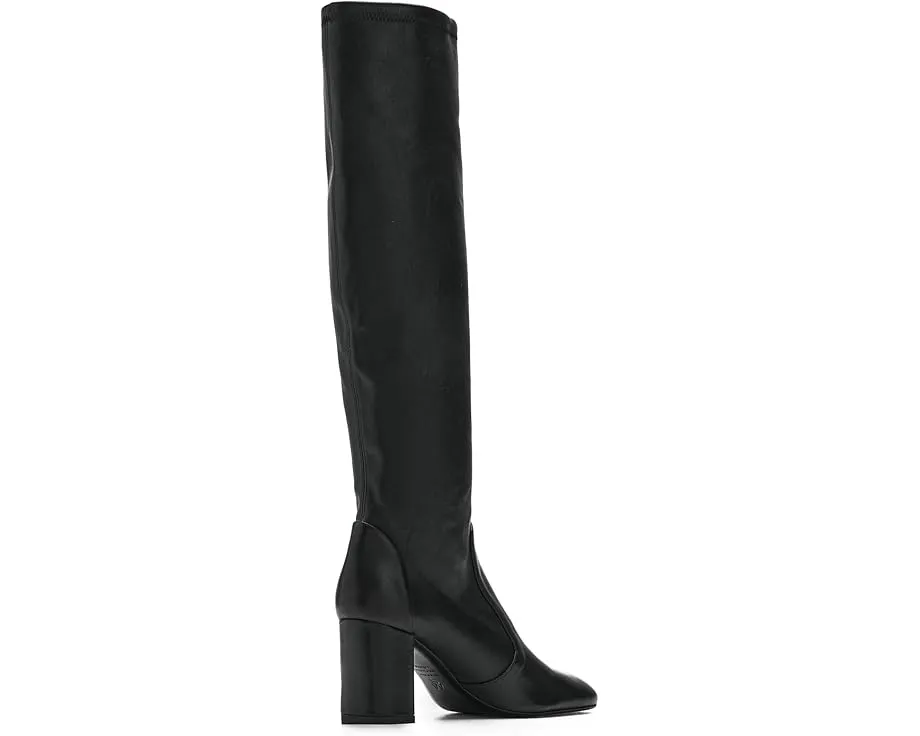 Ботинки Lucie Boot 75 Stuart Weitzman до колена на квадратном каблуке