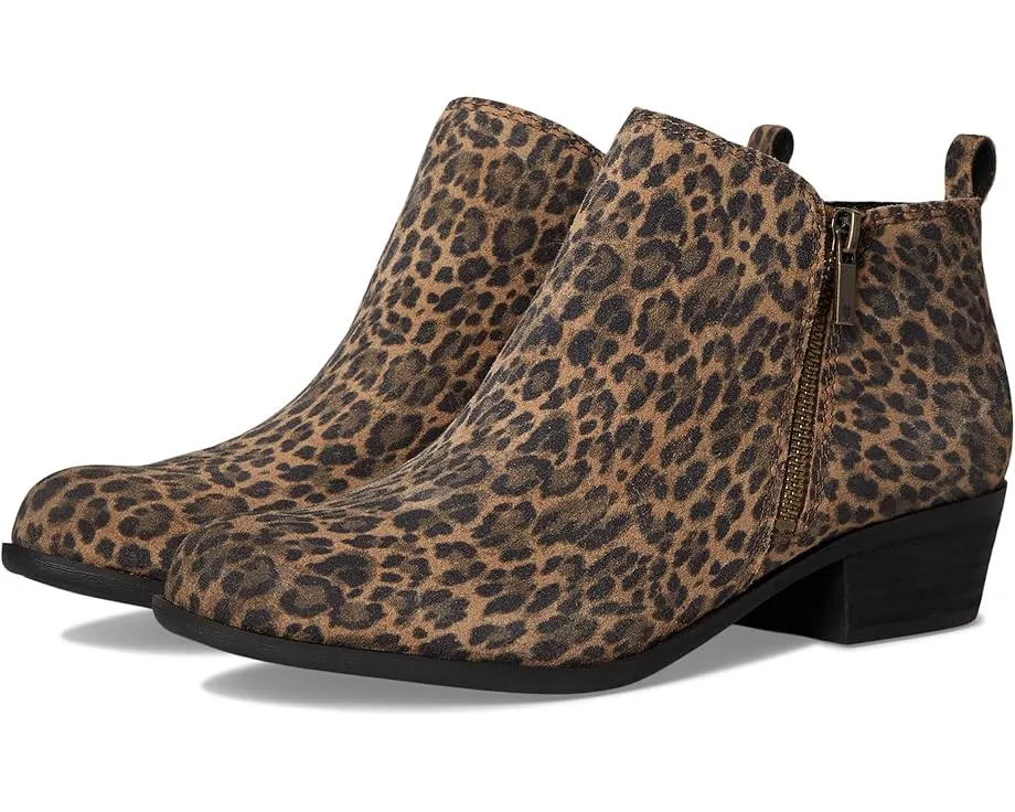 Ботинки Lucky Brand Basel с массивным каблуком и двойной молнией