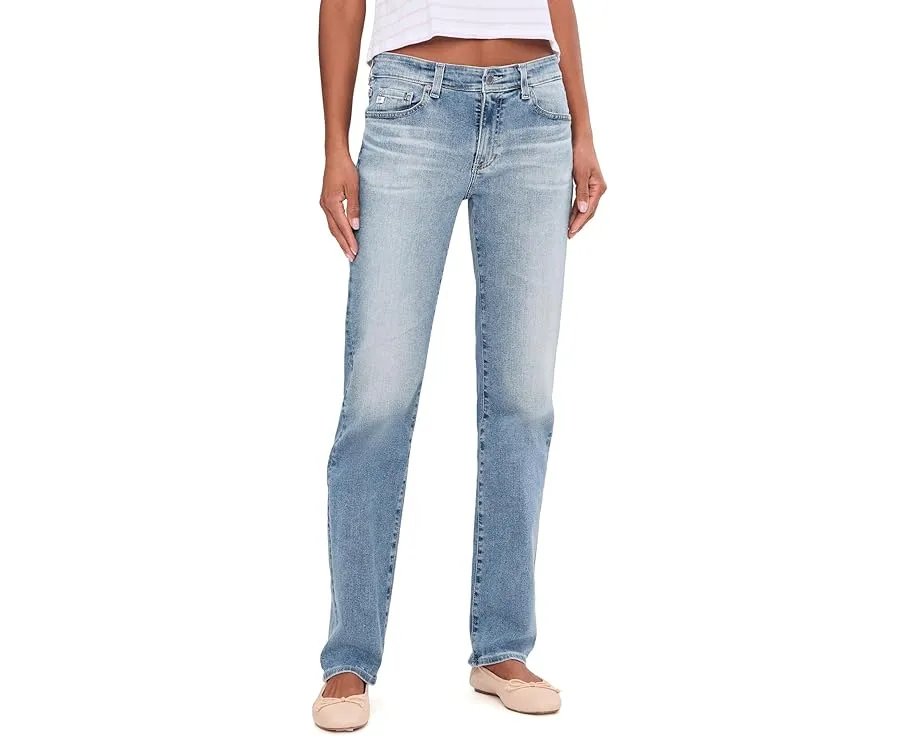Джинсы Sandra Low Rise Slim Straight с низкой посадкой и прямым кроем в цвете 15 Years Aviator