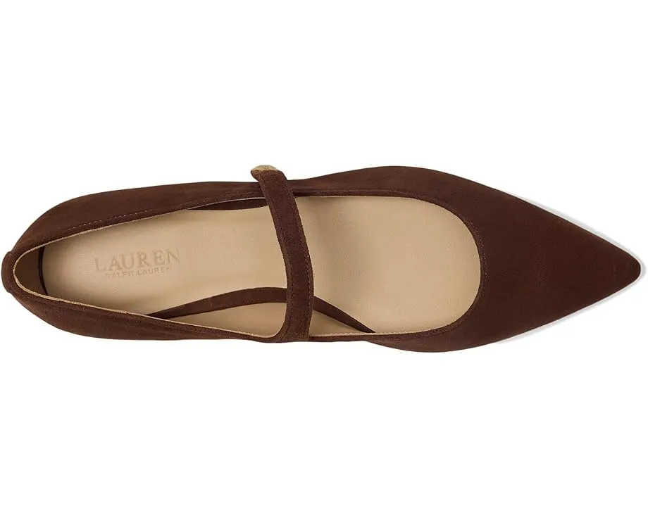 Туфли-оксфорды Londyn из замши Mary Jane от Lauren Ralph Lauren