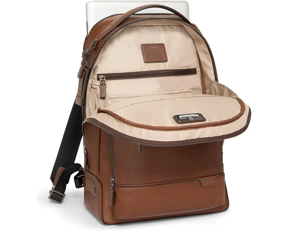 Рюкзак Tumi Warren из нейлона с кожаными деталями