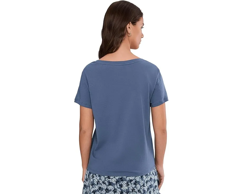 Футболка Whisper Tee из органического хлопка и модала с круглым вырезом Toad&Co