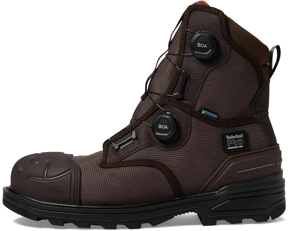 Ботинки Timberland PRO Magnitude BOA 8 дюймов (20.32 см) с композитным защитным носком водонепроницаемые и стойкие к проколам