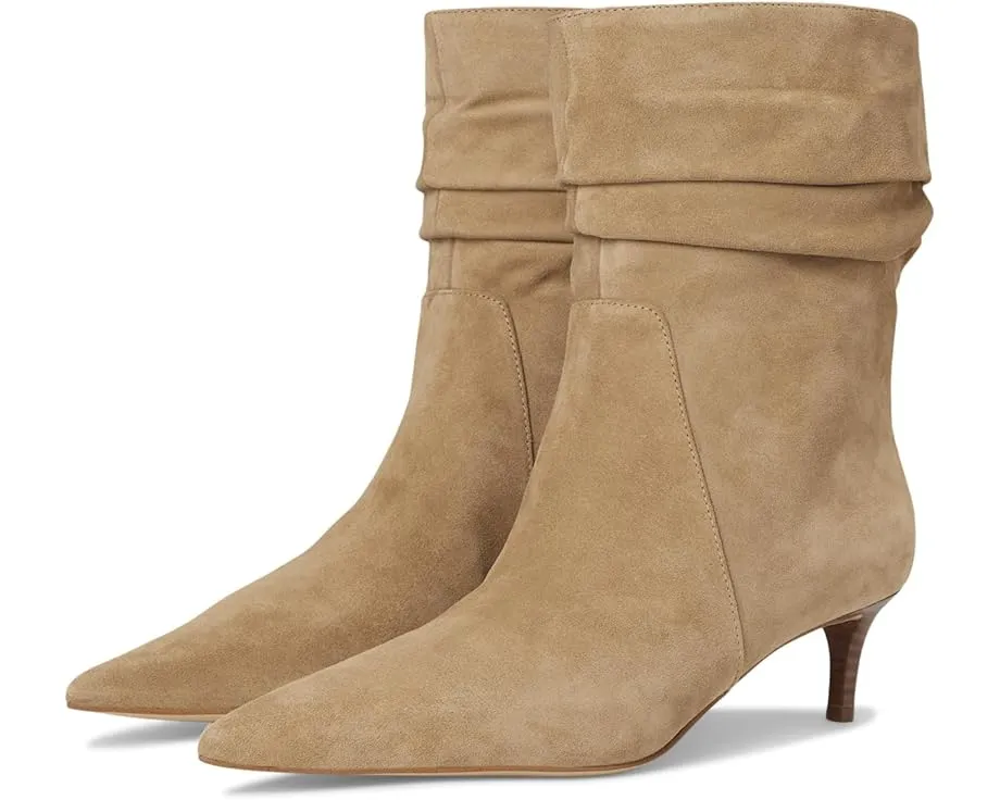 MICHAEL Michael Kors ботильоны Dawn Heeled Bootie на среднем каблуке из замши