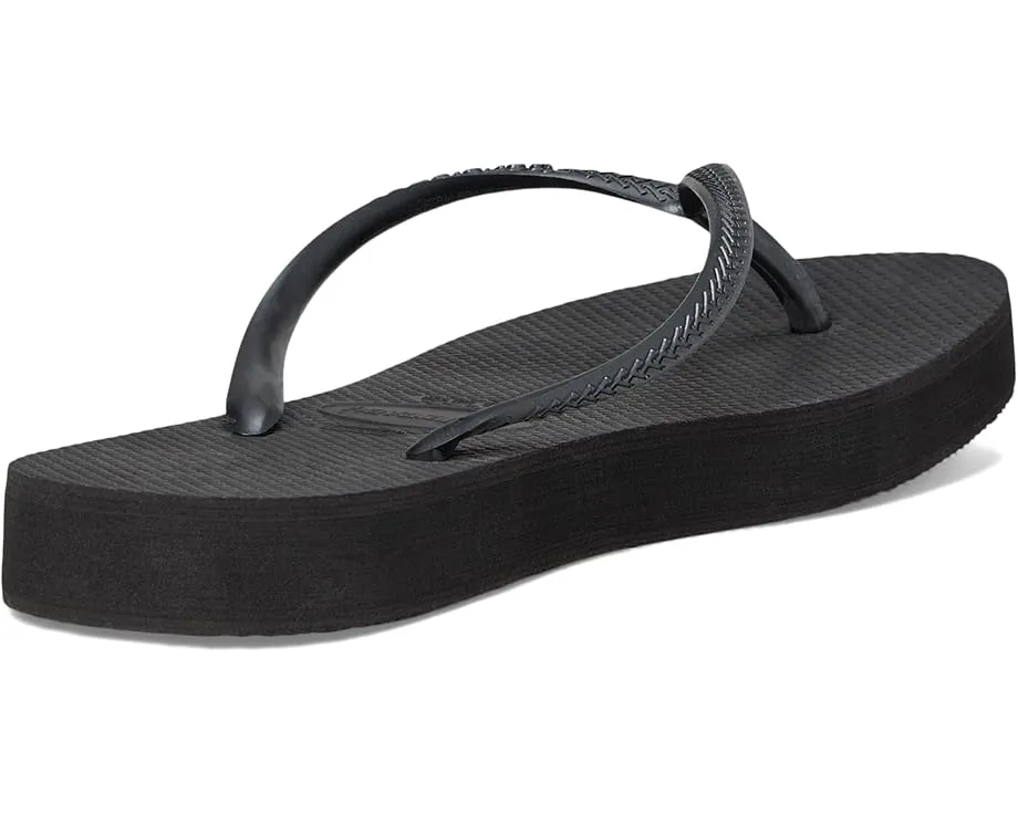 Сланцы Havaianas на платформе с амортизирующей стелькой