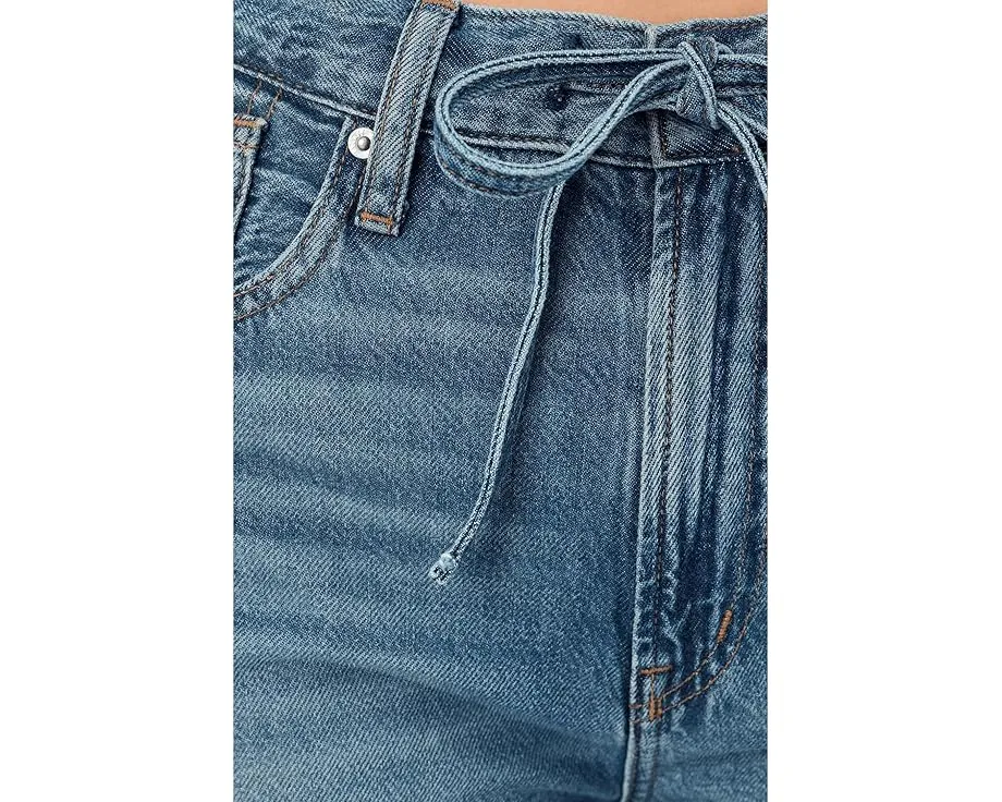Джинсы Madewell The Short Ultimate Wide-Leg с широкими штанинами из денима Airy