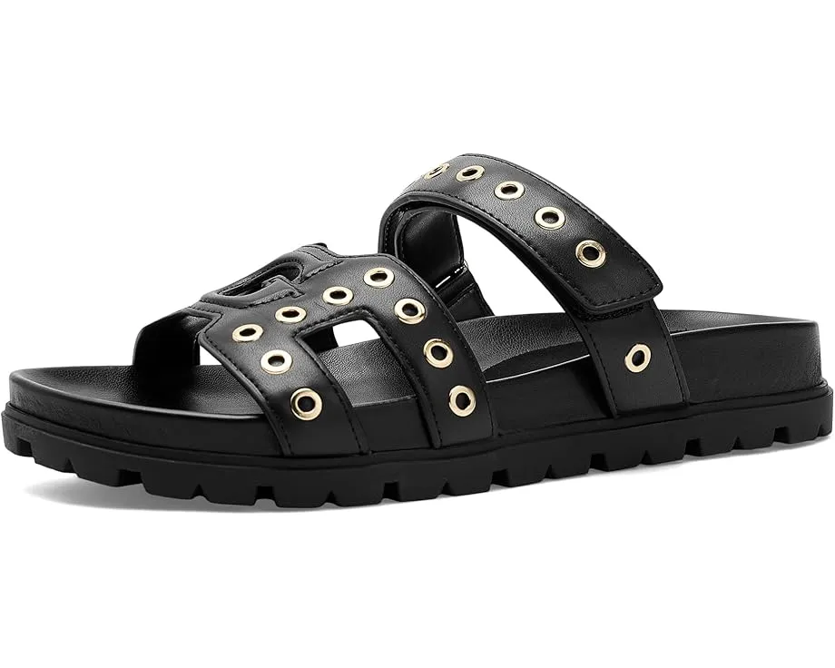 Сандалии GUESS Fashie на платформе с двойными ремешками и люверсами