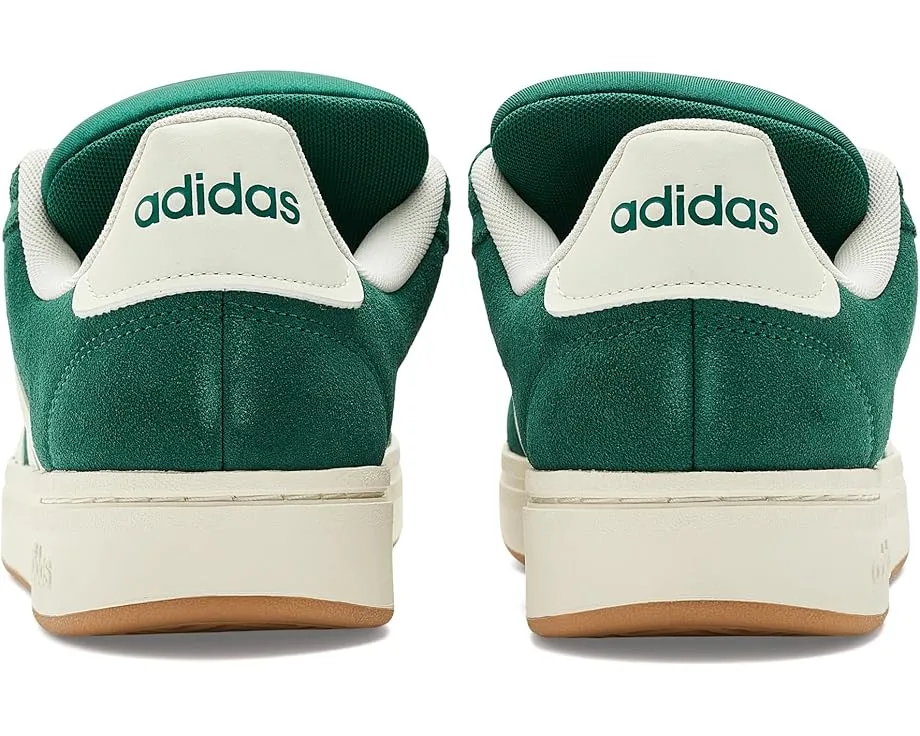 Кроссовки Adidas Grand Court Alpha зеленые с белой подошвой