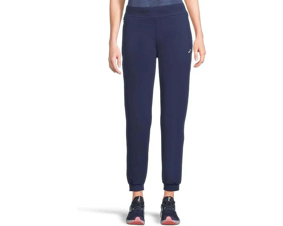 Джоггеры Brooks Momentum Thermal Jogger 2.0 с манжетами на щиколотках и отводом влаги