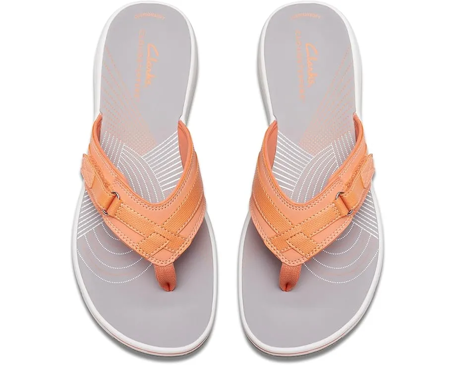 Сандалии-слипоны Clarks Breeze Sea с цветочным дизайном