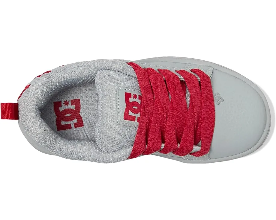 DC Kids Court Graffik детские скейтбордические кеды с вулканизированной подошвой