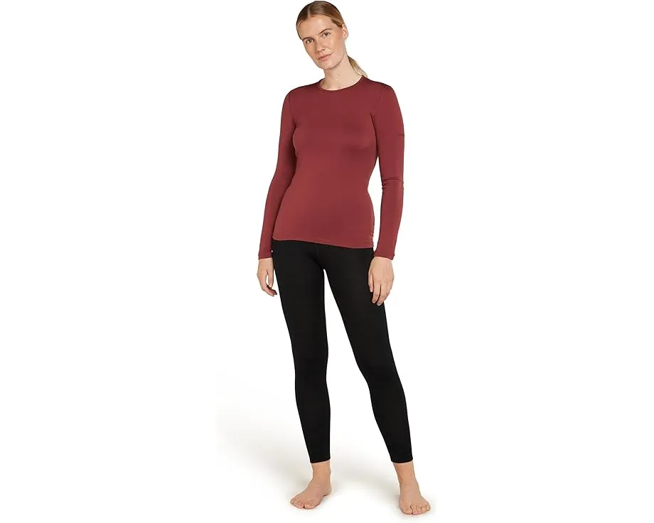 Утепленные леггинсы Icebreaker Merino 260 Tech с высоким поясом из шерсти мериноса