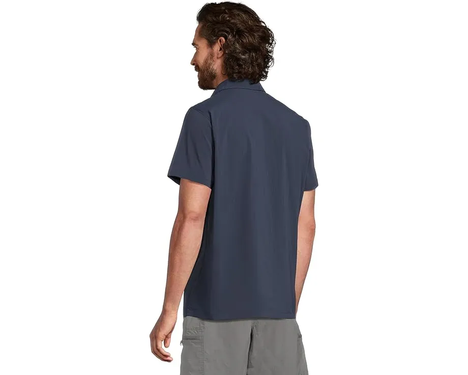 Columbia Sage Peak Woven Short Sleeve Shirt с защитой UPF 50 и технологией влагоотведения