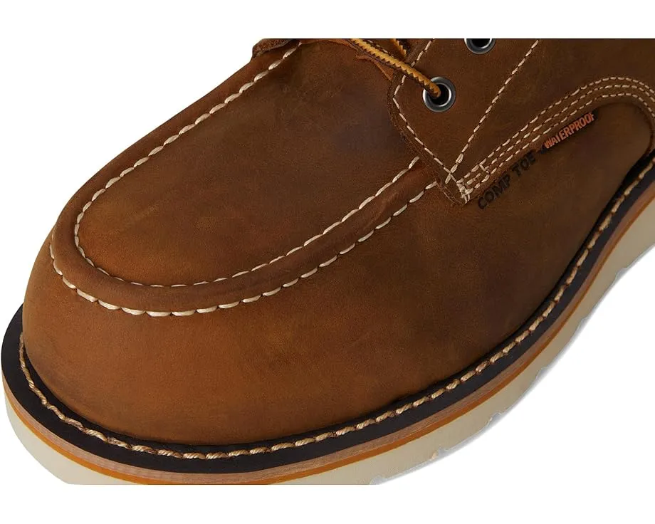 Carhartt водонепроницаемые рабочие ботинки 6 дюймов (15 см) с композитным мыском и клиновидной подошвой