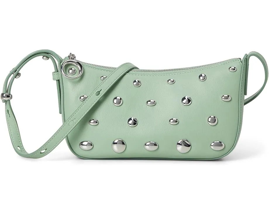 Kate Spade New York Halo Studded Fine Grain Leather кроссбоди со стразами